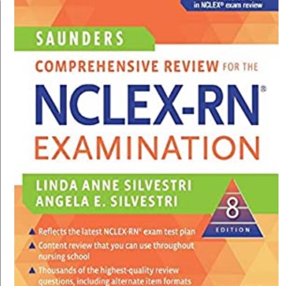 BRAND NEW SAUNDERS NCLEX-RN REVIEW BOOK